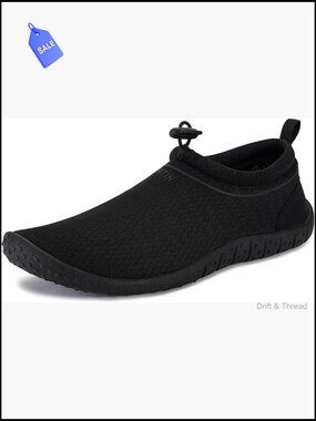 Women's Multi-Purpose Feather Water Shoes + Thick Sole, Lightweight Slip